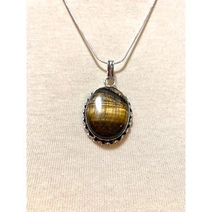 🌈 Beautiful golden brown Tigers eye Gemstone